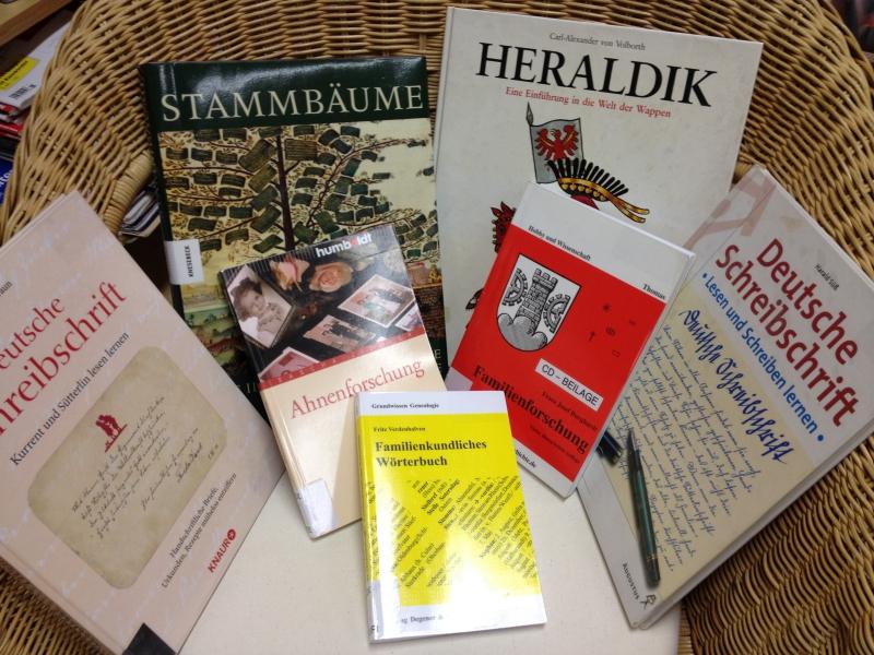 Heraldik - Familienforschung - Ahnenforschung - Kurrentschrift